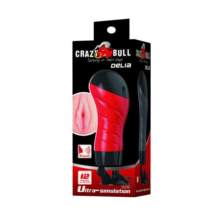 CRAZY BULL - VAGINA COM BASE MASTURBADOR DE VOZ - Intimate Vibes