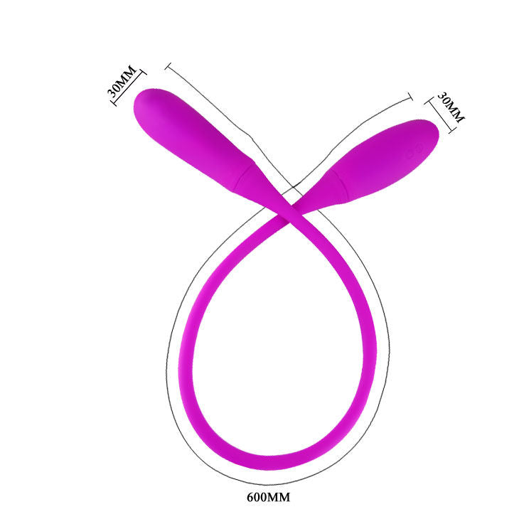 SMART VIBRADOR SNAKY VIBE 7 V + 3 CÓCEGAS