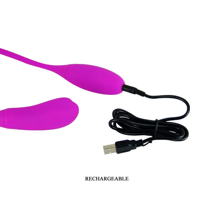 SMART VIBRADOR SNAKY VIBE 7 V + 3 CÓCEGAS