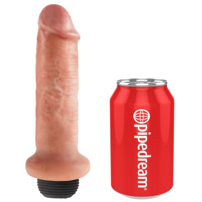 KING COCK - DILDO DE 15,24 CM CON CORRIDA