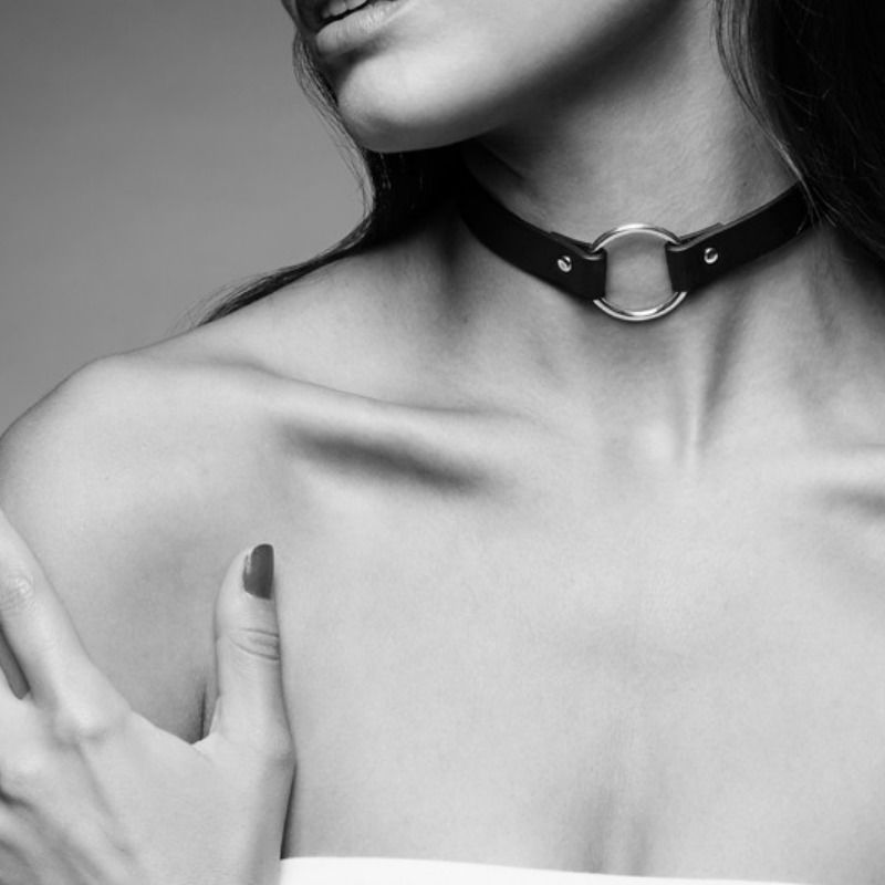 BIJOUX INDISCRETS MAZE - COLLAR GARGANTILLA NEGRO