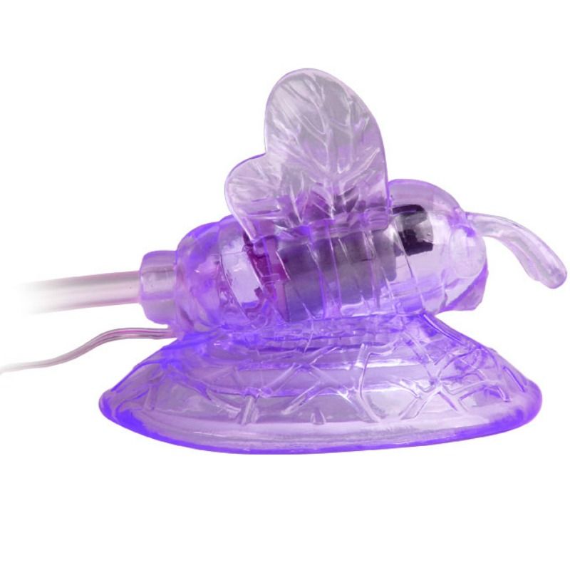 BAILE - MARIPOSA VIBRADORA PARA ESTIMULACIÓN DEL CLÍTORIS EN COLOR MORADO