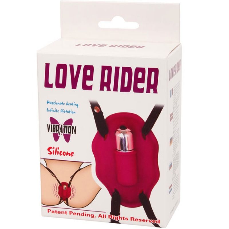 ARNÉS DANCE- LOVE RIDER CON VIBRACIÓN