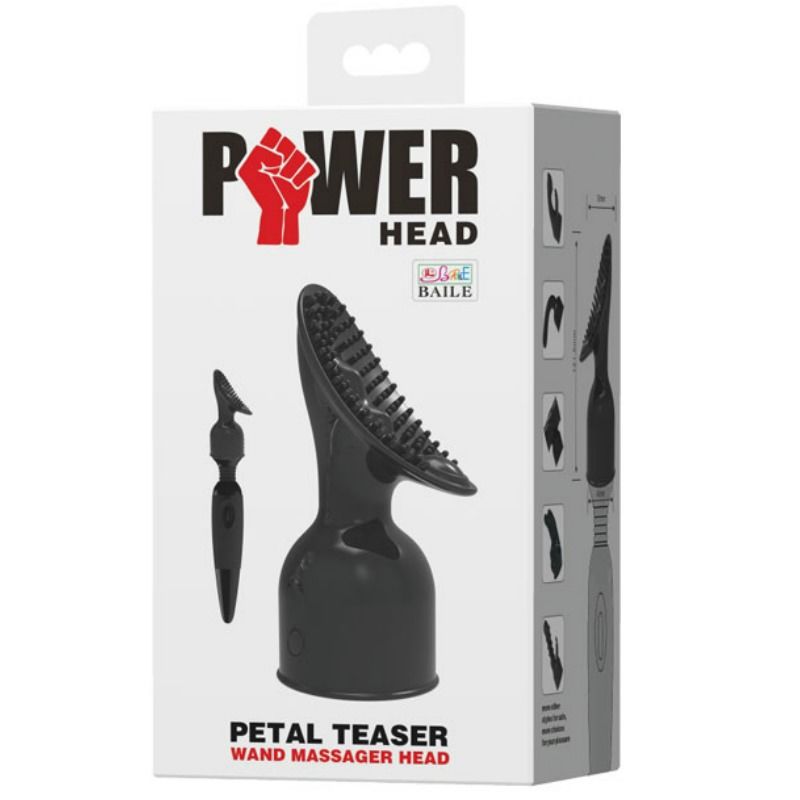 BAILE - INTERCHANGEABLE POWER HEAD FOR CLITORAL STIMULATION MASSAGE