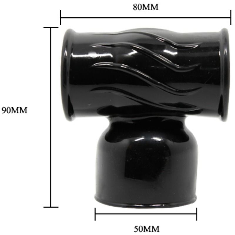 BAILE - CABEZAL DE POTENCIA INTERCAMBIABLE PARA MASAJEADOR MASCULINO