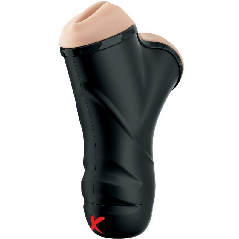 PDX ELITE - STROKER VIBRATÓRIO DE DUPLA PENETRAO - Intimate Vibes