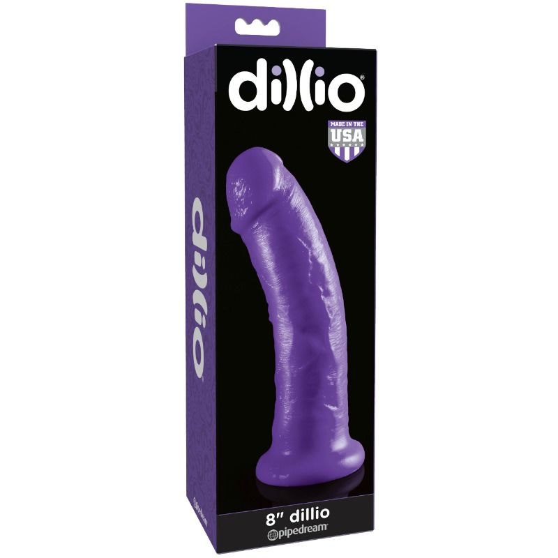 DILLIO - DILDO 20.32 PÚRPURA