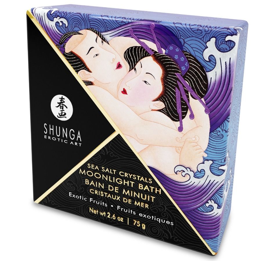 SHUNGA - SALES DE BAÑO EXÓTICAS SABOR PÚRPURA 75 GR