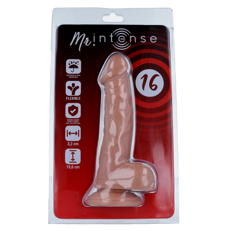 MR INTENSE - 16 PENE REALISTA 19,6 CM -O- 3,2 CM