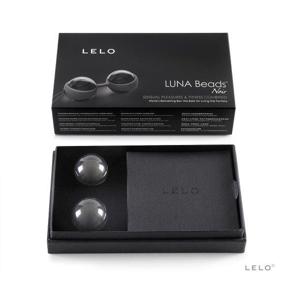 LELO - LUNA BEADS BOLAS CHINAS NEGRAS