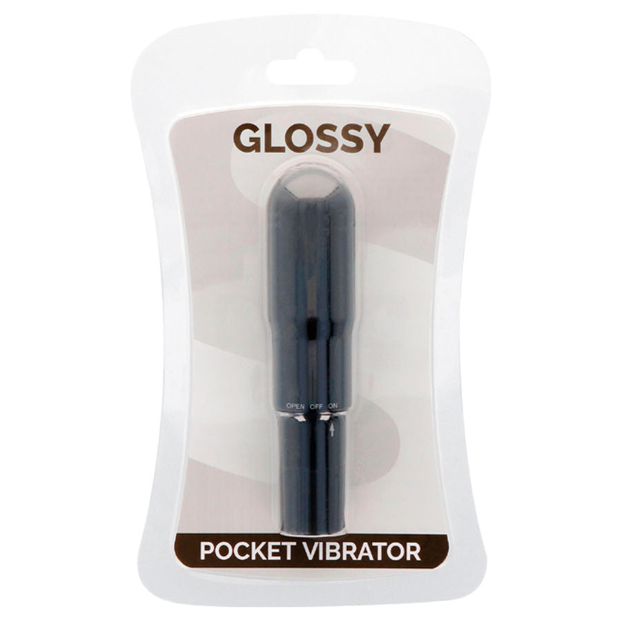 VIBRADOR DE BOLSILLO NEGRO