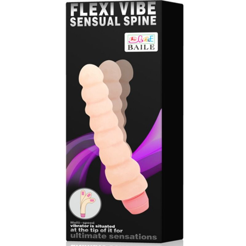 BAILE - FLEXI VIBE VIBRADOR FLEXIBLE SENSUAL SPINE 19 CM