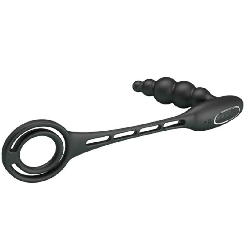 PRETTY LOVE - ANILLOS PARA EL PENE CON PLUG VIBRADOR