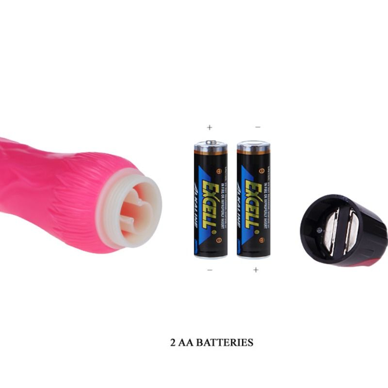 BAILE - VIBRADOR MULTIVELOCIDAD DAAPLY PLEASURE ROSA