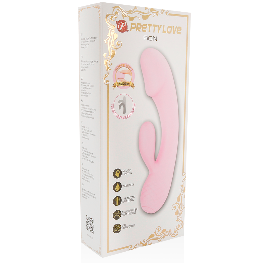 PRETTY LOVE - VIBRADOR RON SMART CON CONEJO