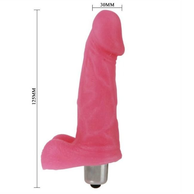 BAILE - VIBRADOR NATURAL SLIK PLEASURE LOVE CLON