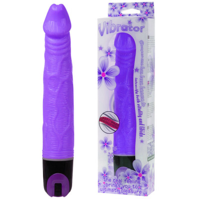 BAILE - VIBRADOR MULTIVELOCIDADES 21,5 CM MORADO