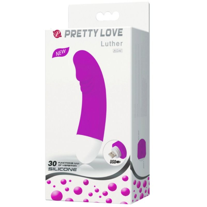 MINIVIBRADOR LUTHER 30 MODOS DE VIBRACIÓN