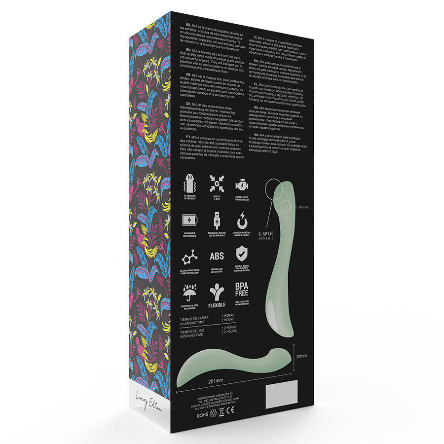 MIA - VIBRADOR DE SUELO PÉLVICO DEVON GREEN