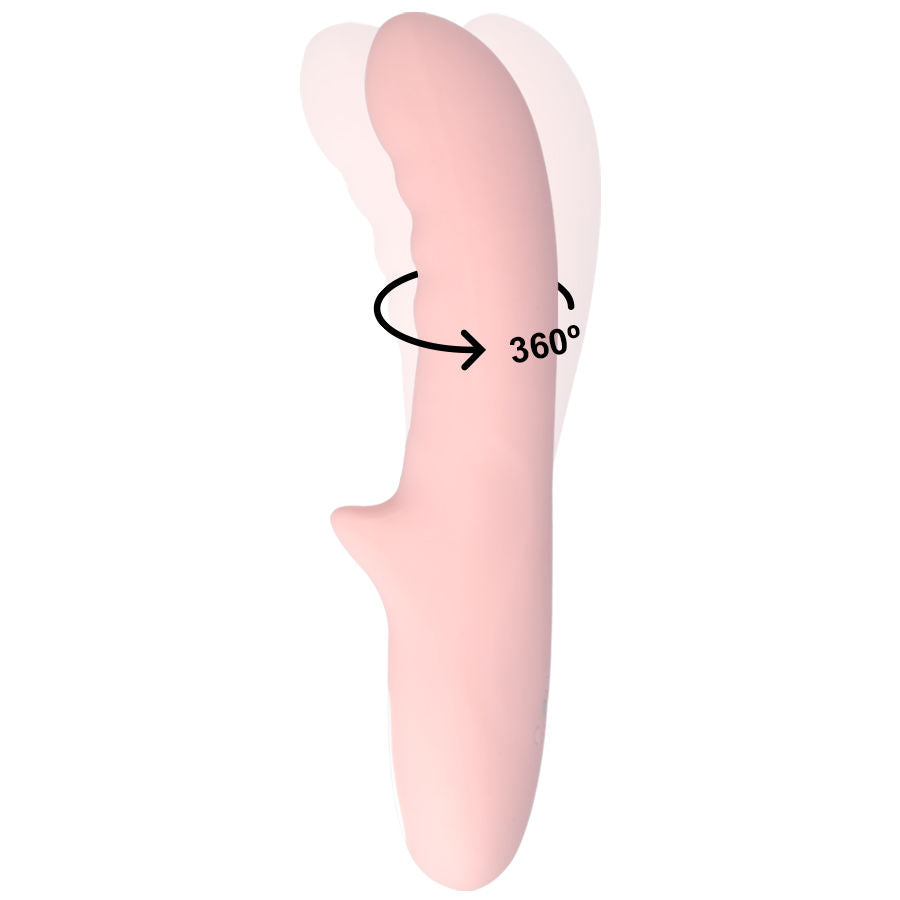 MIA - VIBRADOR ROTADOR DE BANDA ROSA