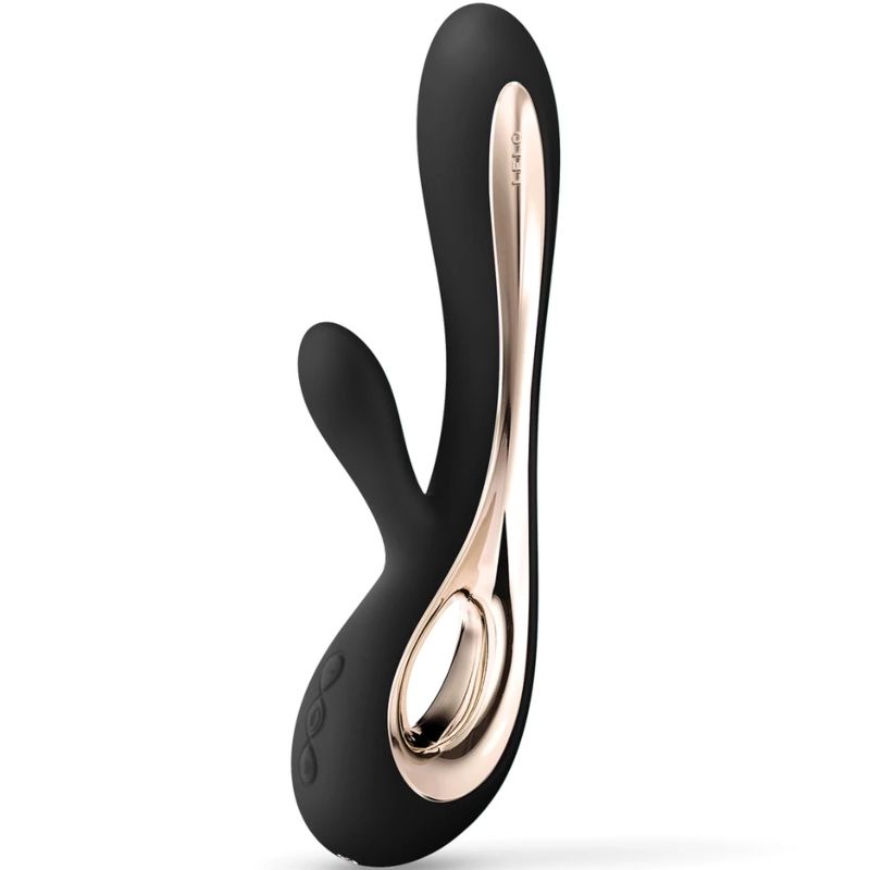 LELO - VIBRADOR CONEJO NEGRO SORAYA 2