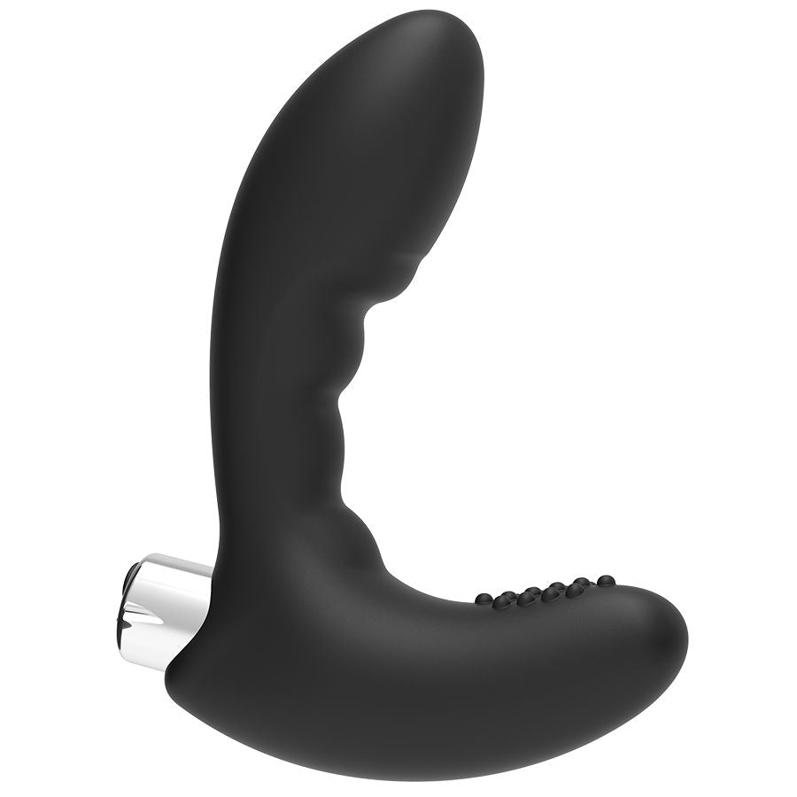 ADDICTED TOYS - VIBRADOR PROTÉSICO RECARGABLE - MODELO 4 - NEGRO