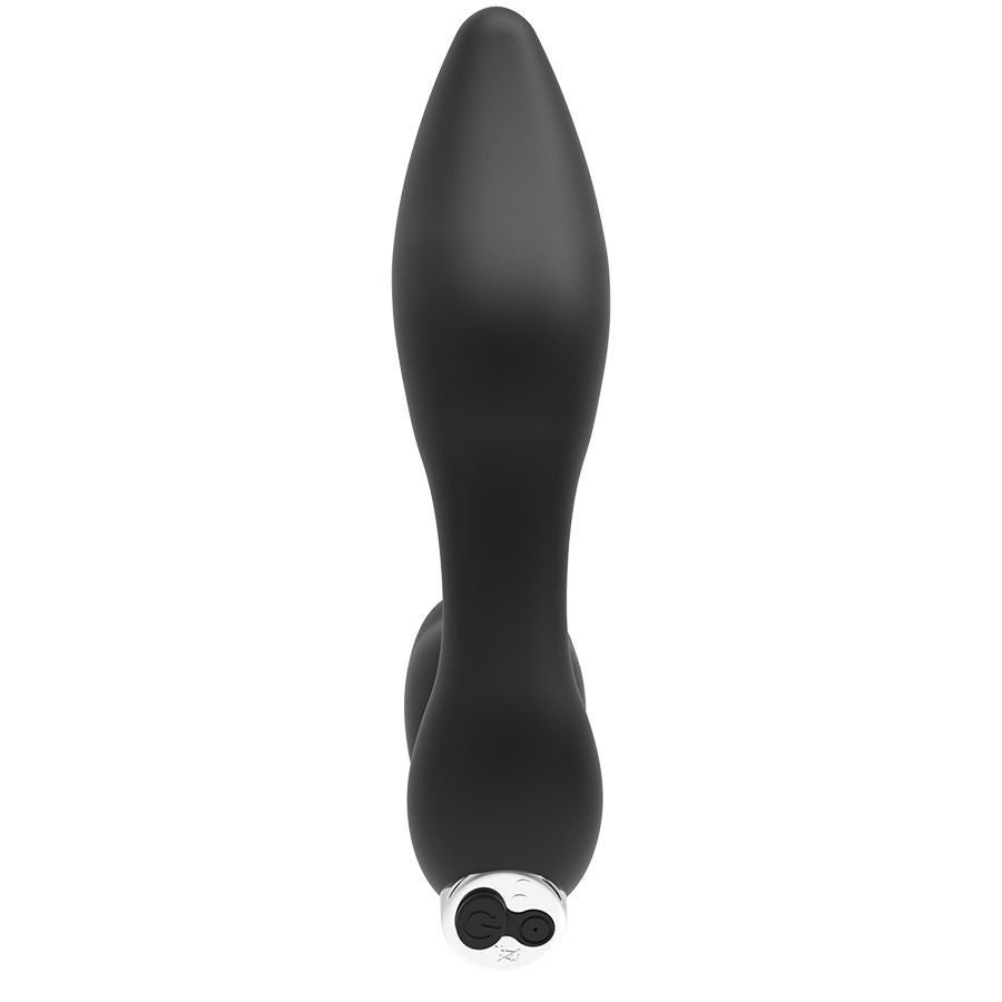 ADDICTED TOYS - VIBRADOR PROTÉSICO RECARGABLE MODELO 6 - NEGRO