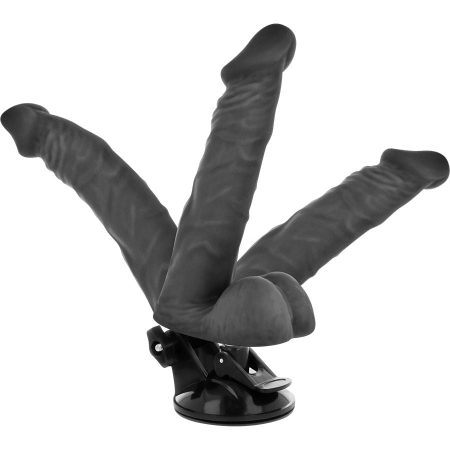 BASECOCK - VIBRADOR ARTICULABLE CON CONTROL REMOTO NATURAL 20 CM -O- 4,5 CM