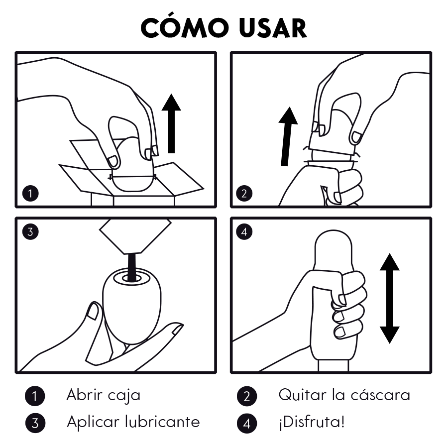JAMYJOB - MASTURBADOR DISCRETO CON HUEVOS DE ESPALDA ROJA