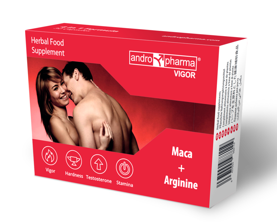 ANDROPHARMA VIGOR - SUPLEMENTO PARA MEJORAR LA LIBIDO
