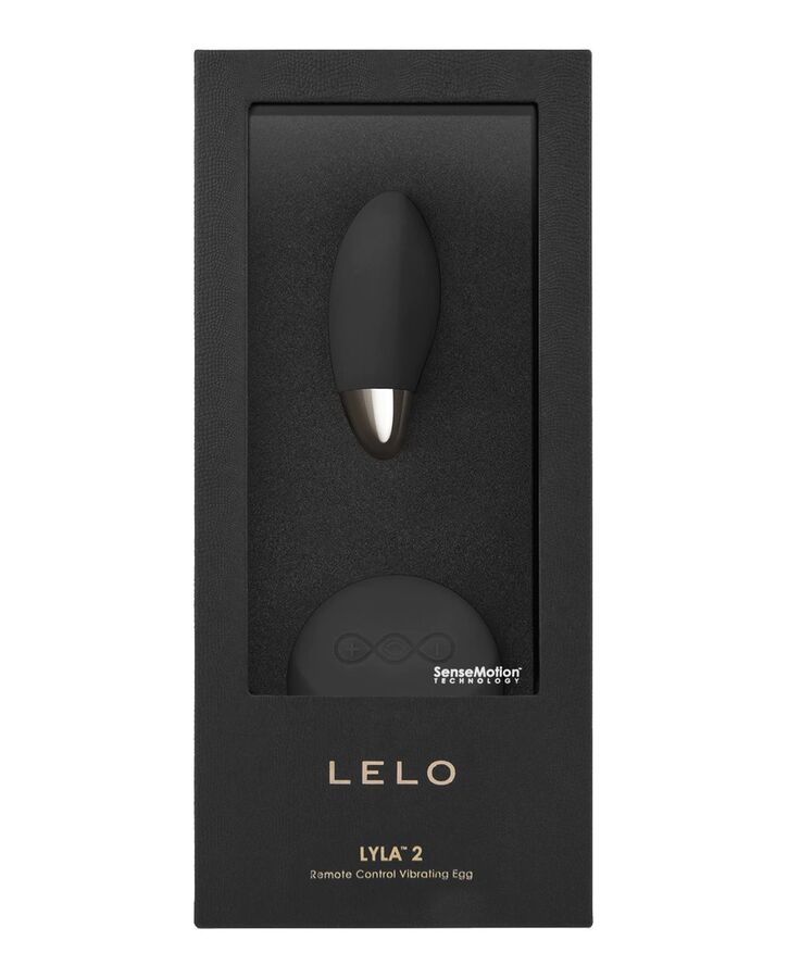 LELO - HUEVO DE MASAJE NEGRO LYLA 2 INSIGNIA DESIGN EDITION