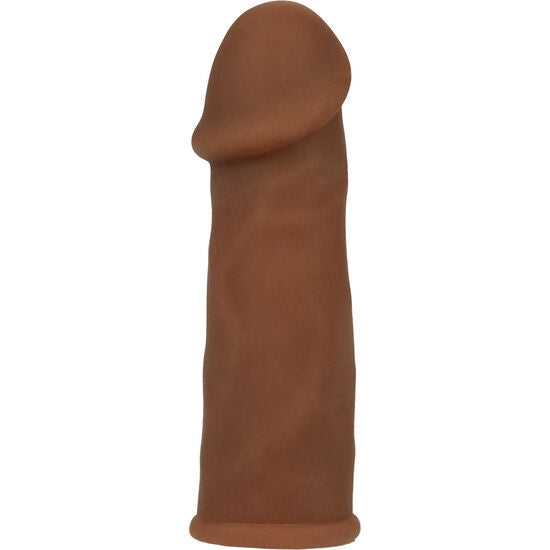 CALEXOTICS - EXTENSOR DE PENE FUTUROTIC MARRÓN