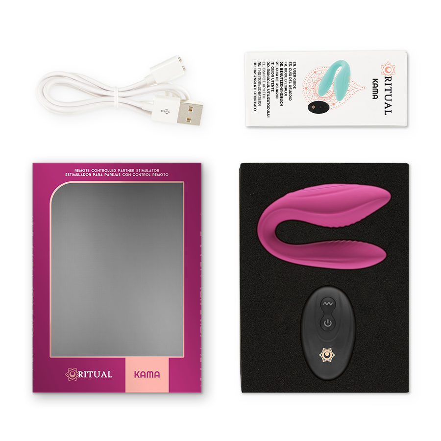 RITUAL - KAMA CONTROL REMOTO PARA PAREJAS AZABACHE