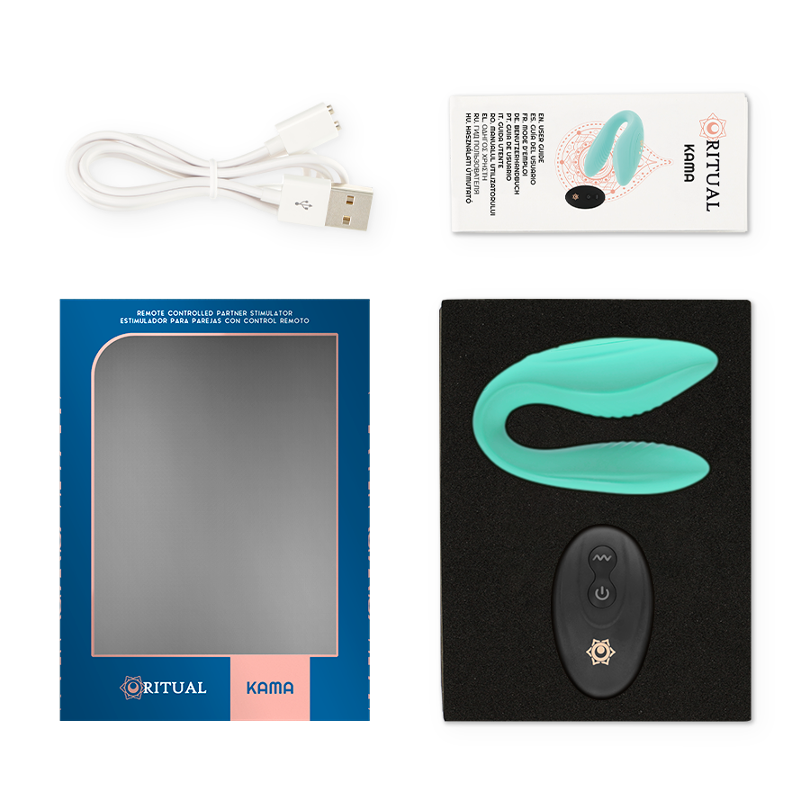 RITUAL - KAMA CONTROL REMOTO PARA PAREJAS AZABACHE