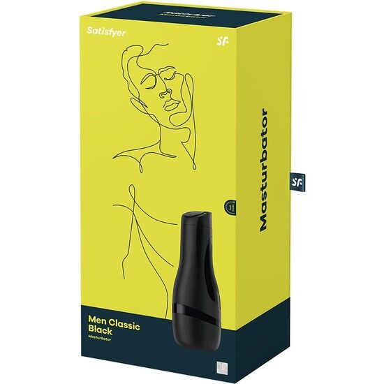 SATISFYER - MEN CLASSIC MASTURBATOR SILVER