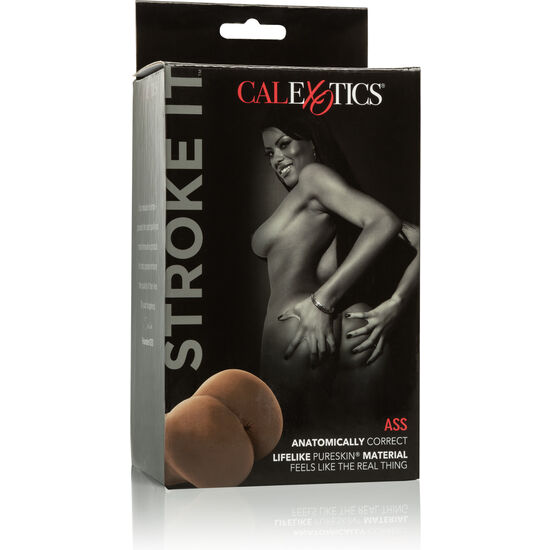 CALEXOTICS - MASTURBADOR DE CULO MARRÓN STROKE IT