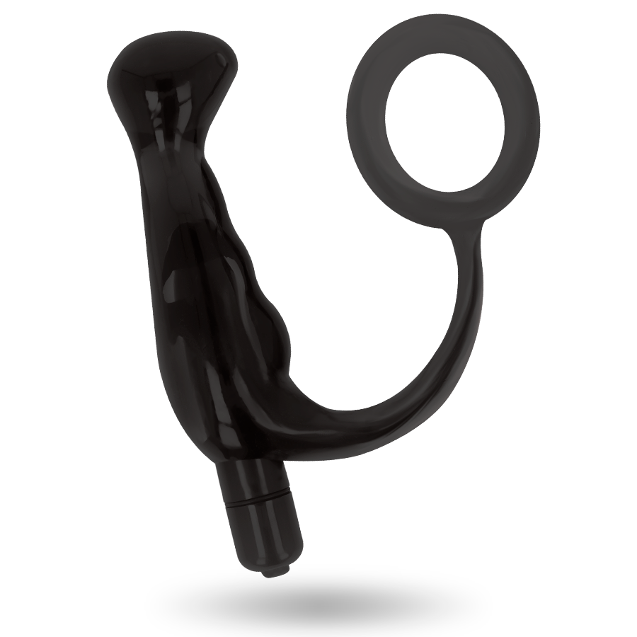 ADDICTED TOYS - VIBRADOR-PROTESICO NEGRO 10 CM