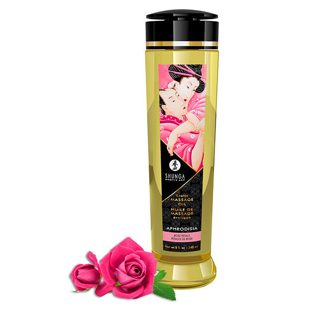 SHUNGA - ACEITE DE MASAJE ERÓTICO AFRODISIA 240 ML
