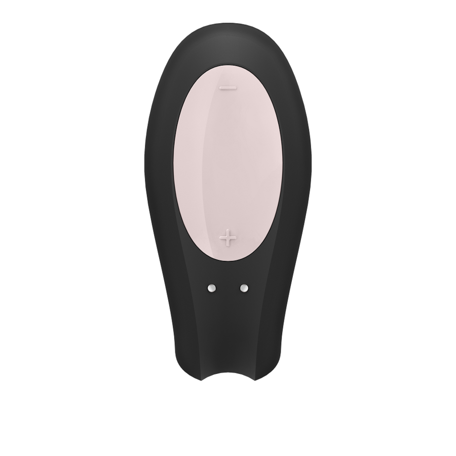 SATISFYER - DOBLE PLACER CON APP NEGRO