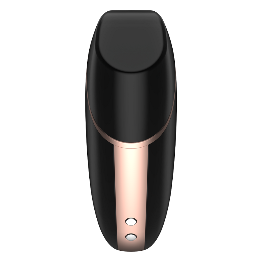 SATISFYER - ESTIMULADOR Y VIBRADOR LOVE TRIANGLE NEGRO