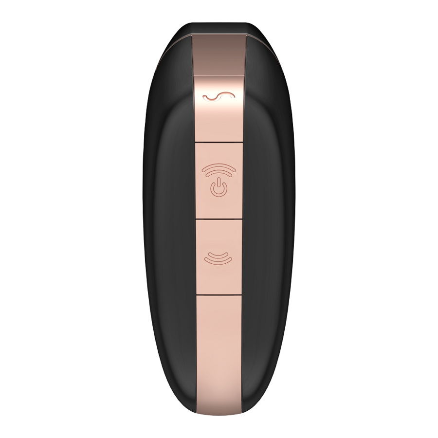 SATISFYER - ESTIMULADOR Y VIBRADOR LOVE TRIANGLE NEGRO