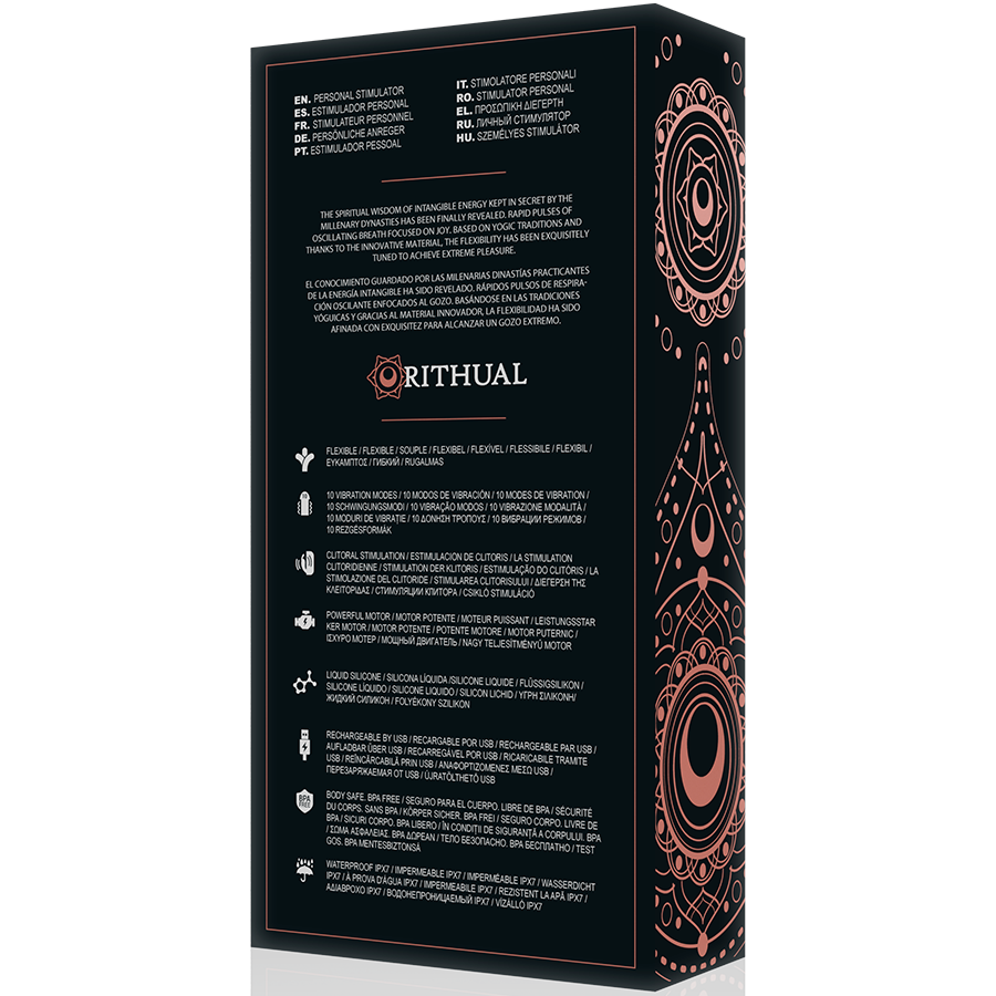 RITUAL - MOTOR DOBLE RECARGABLE ANUSARA 2.0 ORQUÍDEA