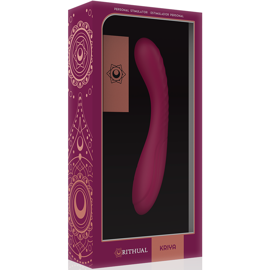 RITUAL - ESTIMULADOR ORQUÍDEA RECARGABLE PUNTO G KRIYA