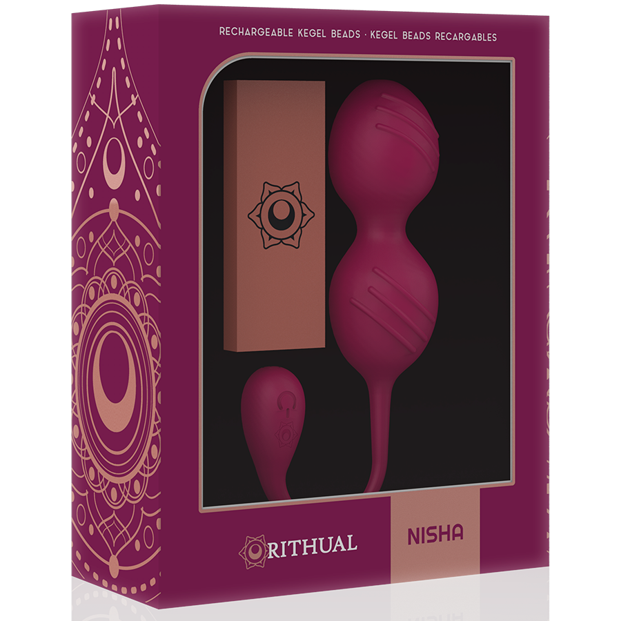 RITUAL - BOLAS KEGEL VIBRATORIAS RECARGABLES NISHA ORQUÍDEA