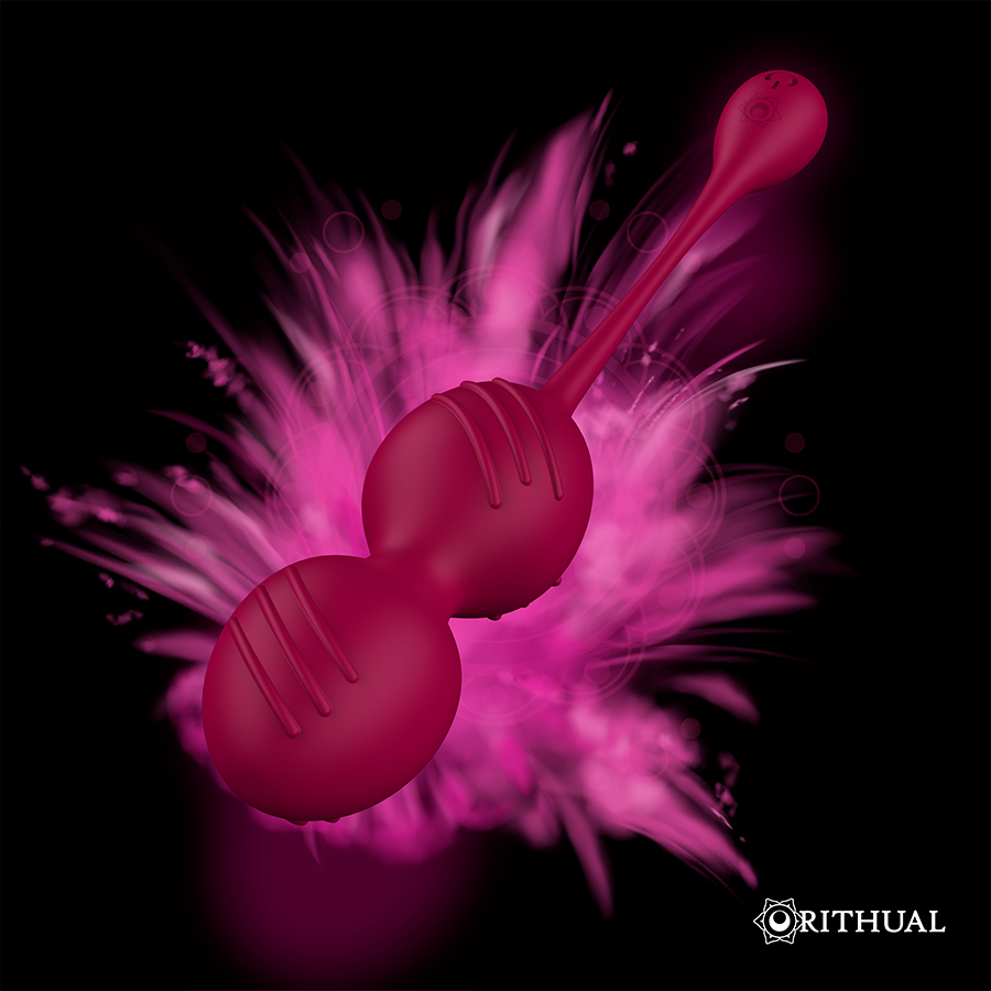 RITUAL - BOLAS KEGEL VIBRATORIAS RECARGABLES NISHA ORQUÍDEA