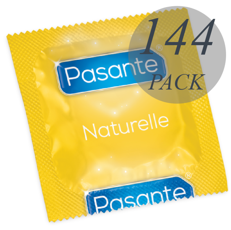 PASANTE - GAMA DE PRESERVATIVOS NATURELLE 144 UNIDADES