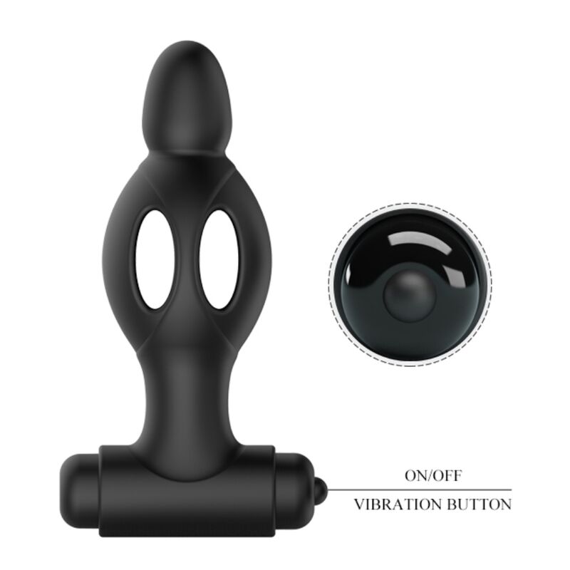MR PLAY - PLUG ANAL DE SILICONA VIBRANTE