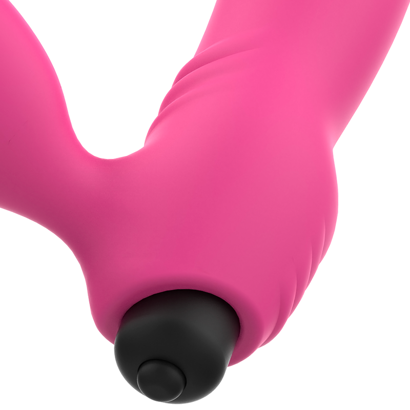 OHMAMA - VIBRADOR DE DOBLE ESTIMULACIÓN BIX EDICIÓN NAVIDEÑA ROSA