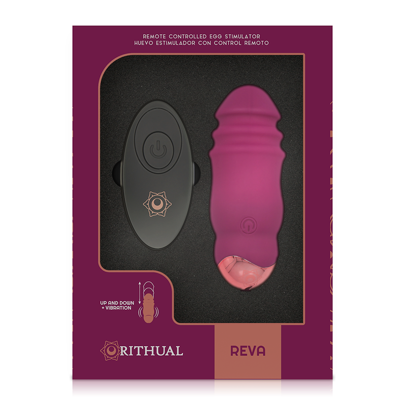 RITUAL - SISTEMA DE CONTROL REMOTO REVA EGG UP &amp; DOWN + VIBRACIÓN