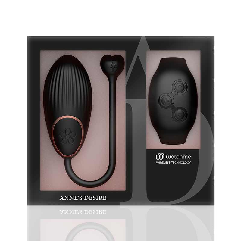 EL DESEO DE ANNE - TECNOLOGÍA DE HUEVO CONTROL REMOTO WATCHME NEGRO